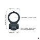 Ерекційне кільце Dorcel Power Clit Black V2 з вібрацією MD1410 фото 3